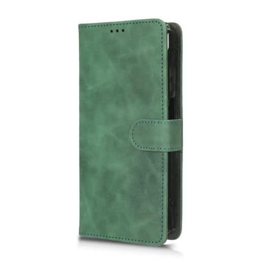 For Blackview BV7100 Skin Feel Magnetic Flip Leather Phone Case(Green) by buy2fix