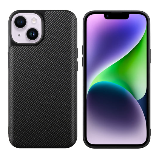 For iPhone 14 ViLi TC Series Kevlar Carbon Fiber Texture Phone Case(Black) - iPhone 14 Cases by ViLi | Online Shopping UK | buy2fix