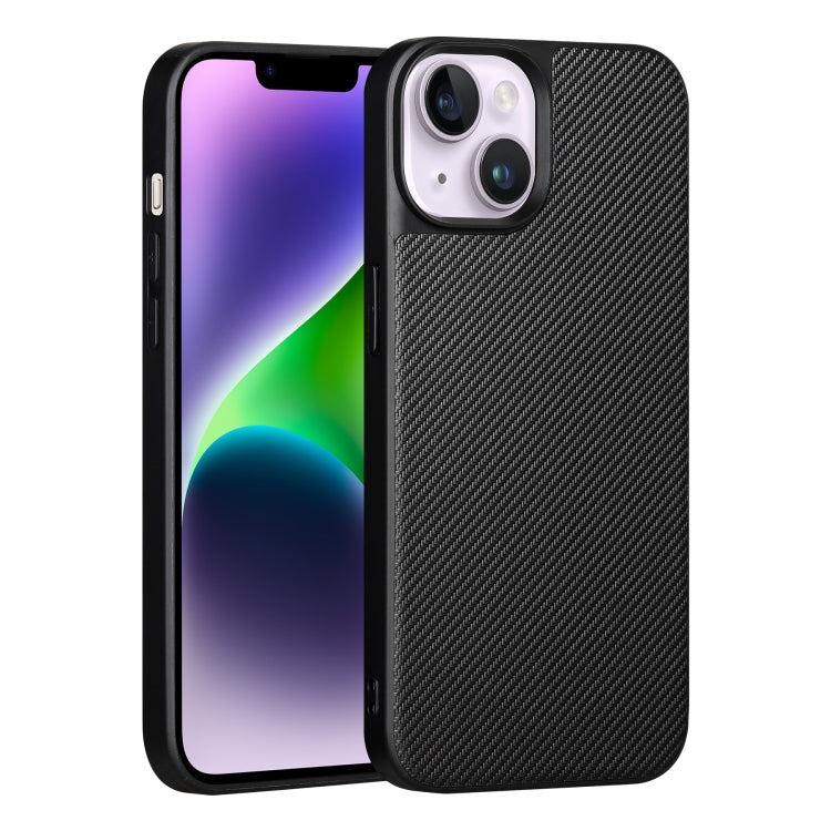 For iPhone 14 ViLi TC Series Kevlar Carbon Fiber Texture Phone Case(Black) - iPhone 14 Cases by ViLi | Online Shopping UK | buy2fix
