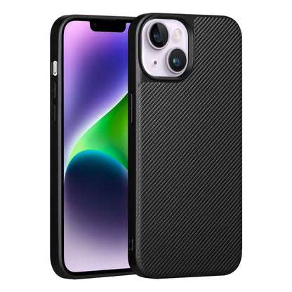 For iPhone 14 ViLi TC Series Kevlar Carbon Fiber Texture Phone Case(Black) - iPhone 14 Cases by ViLi | Online Shopping UK | buy2fix