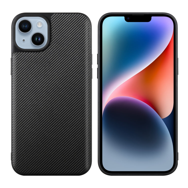 For iPhone 14 Plus ViLi TC Series Kevlar Carbon Fiber Texture Phone Case(Black) - iPhone 14 Plus Cases by ViLi | Online Shopping UK | buy2fix