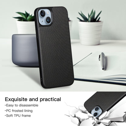 For iPhone 14 Plus ViLi TC Series Kevlar Carbon Fiber Texture Phone Case(Black) - iPhone 14 Plus Cases by ViLi | Online Shopping UK | buy2fix