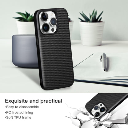 For iPhone 14 Pro ViLi TC Series Kevlar Carbon Fiber Texture Phone Case(Black) - iPhone 14 Pro Cases by ViLi | Online Shopping UK | buy2fix