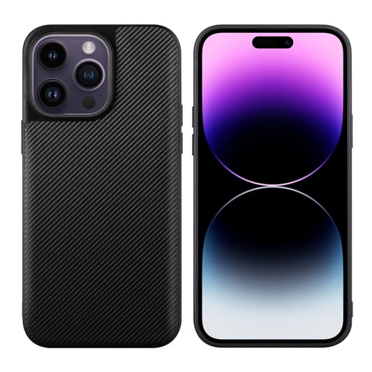 For iPhone 14 Pro Max ViLi TC Series Kevlar Carbon Fiber Texture Phone Case(Black) - iPhone 14 Pro Max Cases by ViLi | Online Shopping UK | buy2fix