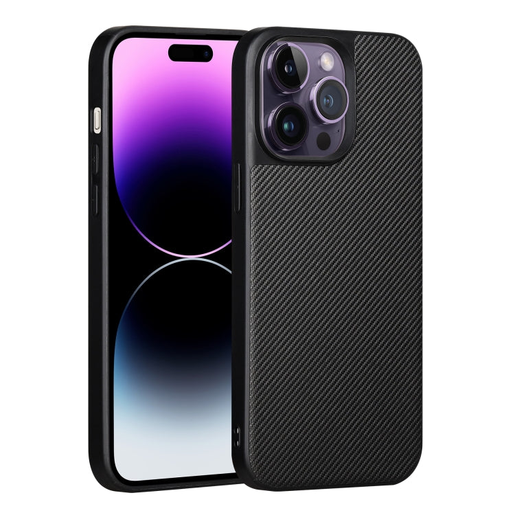 For iPhone 14 Pro Max ViLi TC Series Kevlar Carbon Fiber Texture Phone Case(Black) - iPhone 14 Pro Max Cases by ViLi | Online Shopping UK | buy2fix