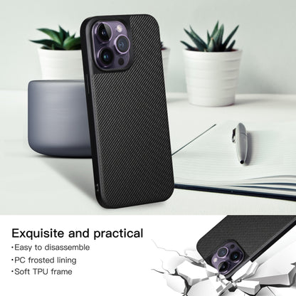 For iPhone 14 Pro Max ViLi TC Series Kevlar Carbon Fiber Texture Phone Case(Black) - iPhone 14 Pro Max Cases by ViLi | Online Shopping UK | buy2fix