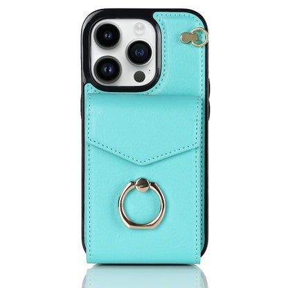 For iPhone 11 Pro Anti-theft RFID Card Slot Phone Case(Mint Green) - iPhone 11 Pro Cases by buy2fix | Online Shopping UK | buy2fix