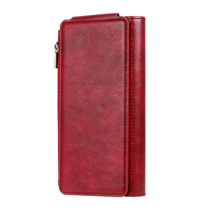 For Galaxy Note 8 Multifunctional Retro Detachable Magnetic Horizontal Flip Leather Case with Card Slots & Holder & Wallet & Photo Frame(Red) - Galaxy Phone Cases by buy2fix | Online Shopping UK | buy2fix