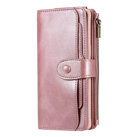 For Galaxy Note 8 Multifunctional Retro Detachable Magnetic Horizontal Flip Leather Case with Card Slots & Holder & Wallet & Photo Frame(Rose Gold) - Galaxy Phone Cases by buy2fix | Online Shopping UK | buy2fix