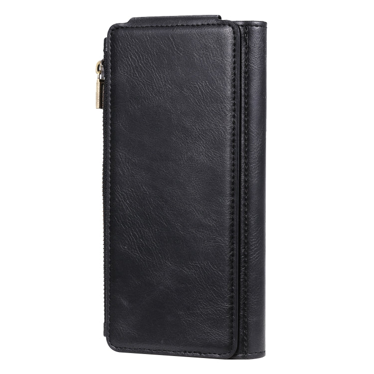 For Galaxy Note 9 Multifunctional Retro Detachable Magnetic Horizontal Flip Leather Case with Card Slots & Holder & Wallet & Photo Frame(Black) - Galaxy Phone Cases by buy2fix | Online Shopping UK | buy2fix