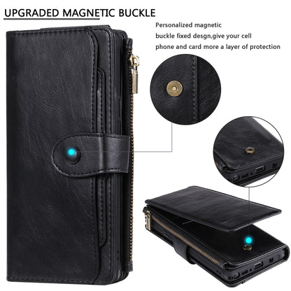 For Galaxy Note 9 Multifunctional Retro Detachable Magnetic Horizontal Flip Leather Case with Card Slots & Holder & Wallet & Photo Frame(Black) - Galaxy Phone Cases by buy2fix | Online Shopping UK | buy2fix