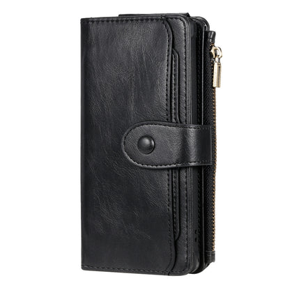 For Galaxy Note 10 Multifunctional Retro Detachable Magnetic Horizontal Flip Leather Case with Card Slots & Holder & Wallet & Photo Frame(Black) - Galaxy Phone Cases by buy2fix | Online Shopping UK | buy2fix
