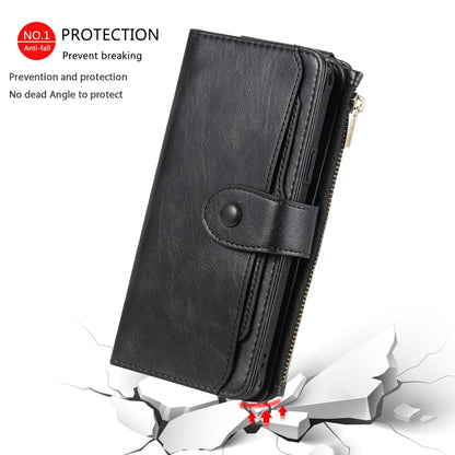 For Galaxy S9+ Multifunctional Retro Detachable Magnetic Horizontal Flip Leather Case with Card Slots & Holder & Wallet & Photo Frame(Black) - Galaxy Phone Cases by buy2fix | Online Shopping UK | buy2fix