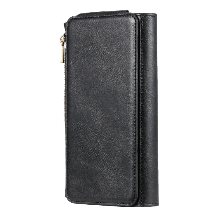 For Galaxy S9+ Multifunctional Retro Detachable Magnetic Horizontal Flip Leather Case with Card Slots & Holder & Wallet & Photo Frame(Black) - Galaxy Phone Cases by buy2fix | Online Shopping UK | buy2fix