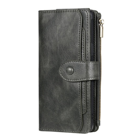 For Galaxy S10 5G Multifunctional Retro Detachable Magnetic Horizontal Flip Leather Case with Card Slots & Holder & Wallet & Photo Frame(Dark Green) - Galaxy Phone Cases by buy2fix | Online Shopping UK | buy2fix