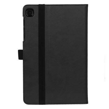 For Galaxy Tab S6 Lite P610 / P615 Retro Texture PU + TPU Horizontal Flip Leather Case with Holder & Card Slots & Hand Strap(Black) - Tab S6 Lite P610 / P615 by buy2fix | Online Shopping UK | buy2fix