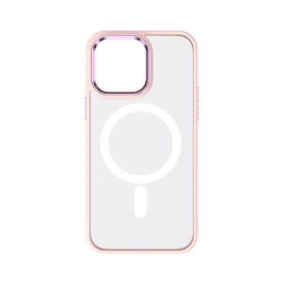 For iPhone 14 Pro Max TOTU Golden Shield Skin-feel MagSafe Phone Case(Pink) - iPhone 14 Pro Max Cases by TOTUDESIGN | Online Shopping UK | buy2fix