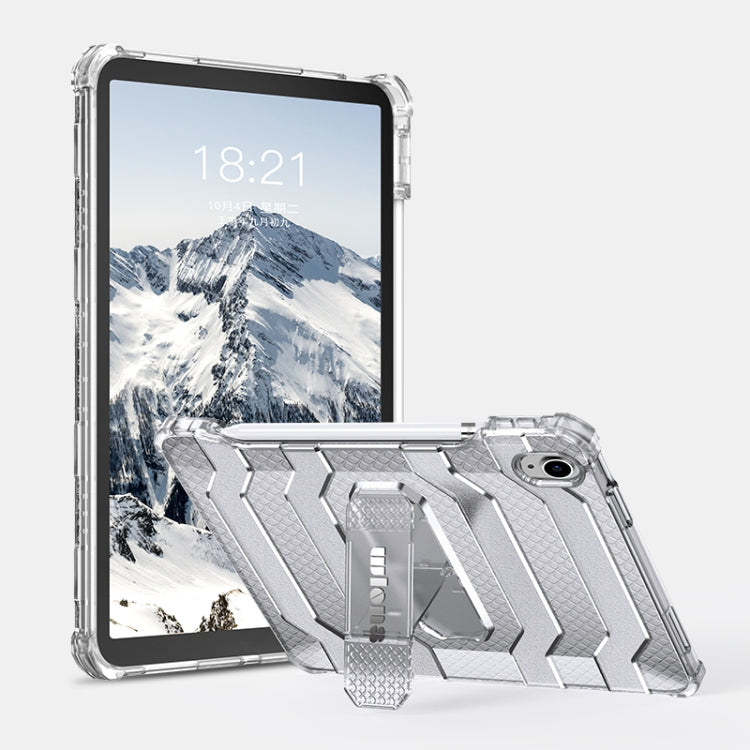 For iPad 2025 / 2022 Explorer Series PC Shockproof Case with Pen Slot(Transparent) - iPad 2025 / 2022 Cases by buy2fix | Online Shopping UK | buy2fix
