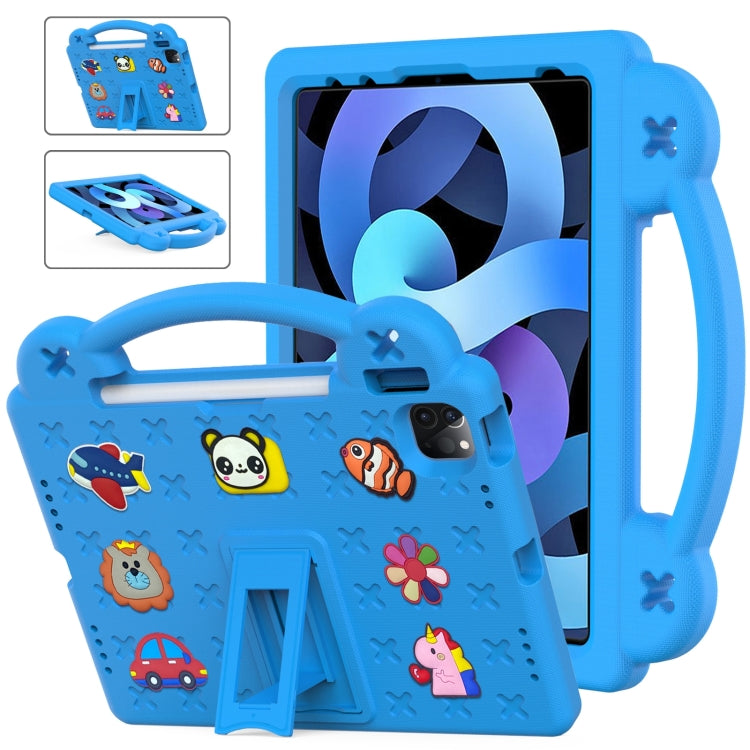 For iPad 2025 / 2022 Handle Kickstand Children EVA Shockproof Tablet Case(Sky Blue) - iPad 2025 / 2022 Cases by buy2fix | Online Shopping UK | buy2fix