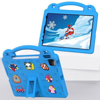 For iPad 2025 / 2022 Handle Kickstand Children EVA Shockproof Tablet Case(Sky Blue) - iPad 2025 / 2022 Cases by buy2fix | Online Shopping UK | buy2fix