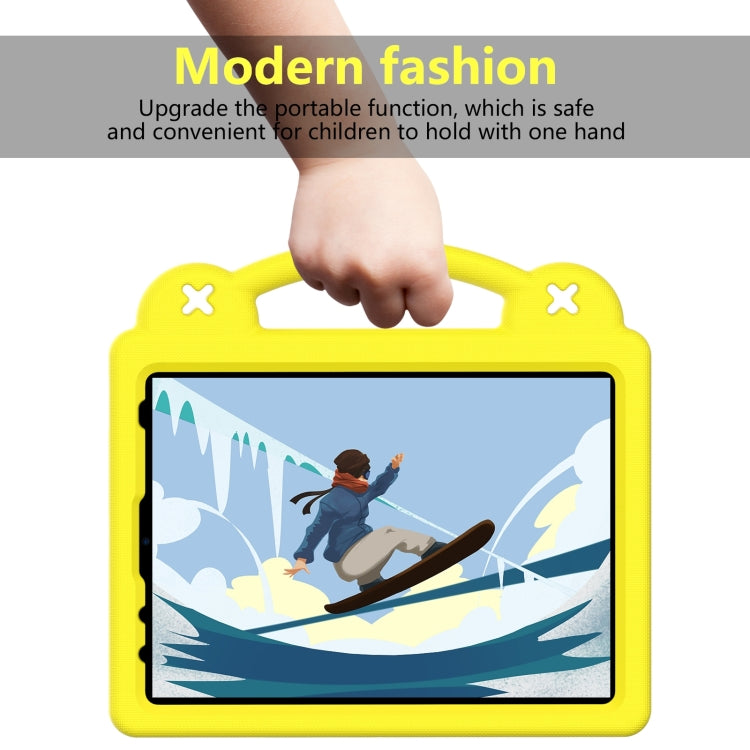 For iPad 2025 / 2022 Handle Kickstand Children EVA Shockproof Tablet Case(Yellow) - iPad 2025 / 2022 Cases by buy2fix | Online Shopping UK | buy2fix