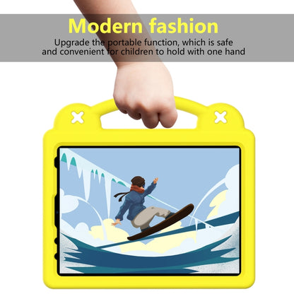 For iPad 2025 / 2022 Handle Kickstand Children EVA Shockproof Tablet Case(Yellow) - iPad 2025 / 2022 Cases by buy2fix | Online Shopping UK | buy2fix