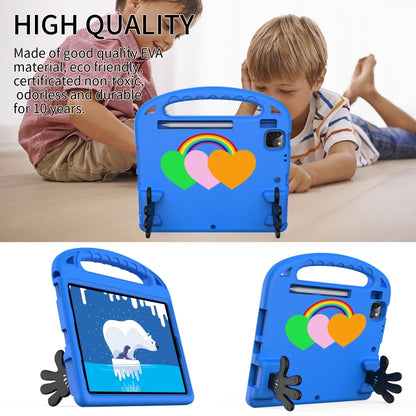 For iPad 2025 / 2022 Love Small Palm Holder EVA Tablet Case(Blue) - iPad 2025 / 2022 Cases by buy2fix | Online Shopping UK | buy2fix