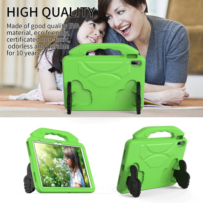 For iPad 2025 / 2022 Children EVA Shockproof Tablet Case with Thumb Bracket(Green) - iPad 2025 / 2022 Cases by buy2fix | Online Shopping UK | buy2fix