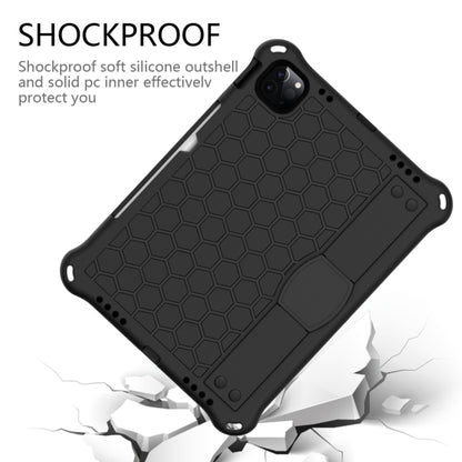 For iPad 2025 / 2022 Honeycomb Design EVA + PC Anti Falling Tablet Protective Case(Black) - iPad 2025 / 2022 Cases by buy2fix | Online Shopping UK | buy2fix
