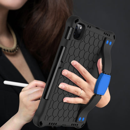 For iPad 2025 / 2022 Honeycomb Design EVA + PC Anti Falling Tablet Protective Case(Black Blue) - iPad 2025 / 2022 Cases by buy2fix | Online Shopping UK | buy2fix