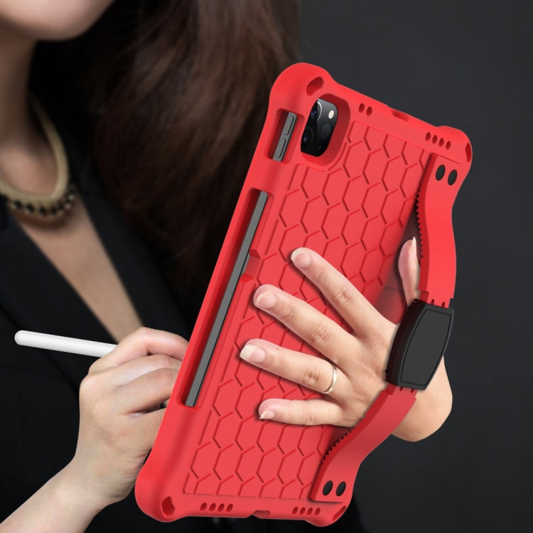 For iPad 2025 / 2022 Honeycomb Design EVA + PC Anti Falling Tablet Protective Case(Red Black) - iPad 2025 / 2022 Cases by buy2fix | Online Shopping UK | buy2fix