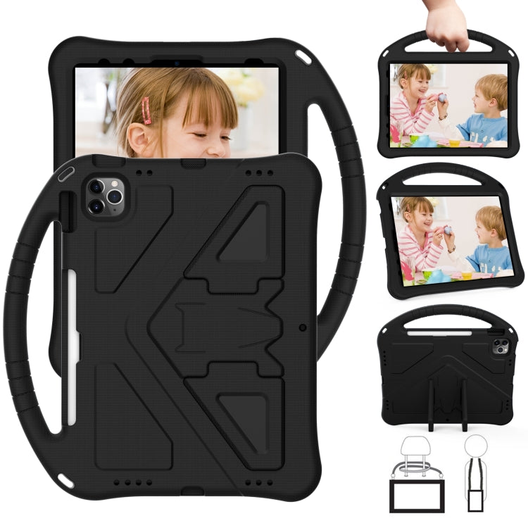 For iPad 2025 / 2022 EVA Anti Falling Tablet Protective Case with Holder(Black) - iPad 2025 / 2022 Cases by buy2fix | Online Shopping UK | buy2fix