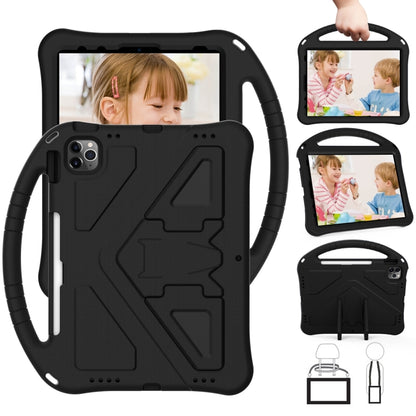 For iPad 2025 / 2022 EVA Anti Falling Tablet Protective Case with Holder(Black) - iPad 2025 / 2022 Cases by buy2fix | Online Shopping UK | buy2fix