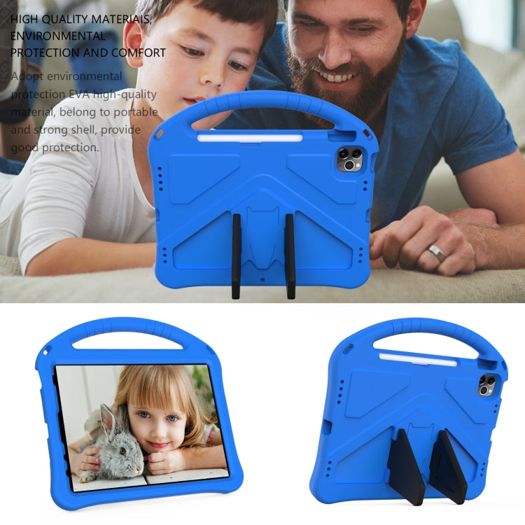 For iPad 2025 / 2022 EVA Anti Falling Tablet Protective Case with Holder(Blue) - iPad 2025 / 2022 Cases by buy2fix | Online Shopping UK | buy2fix