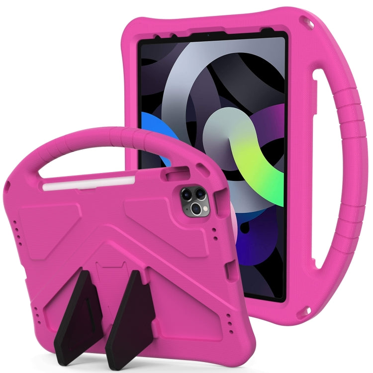 For iPad 2025 / 2022 EVA Anti Falling Tablet Protective Case with Holder(Rose Red) - iPad 2025 / 2022 Cases by buy2fix | Online Shopping UK | buy2fix