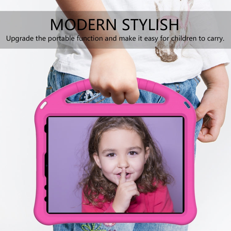 For iPad 2025 / 2022 EVA Anti Falling Tablet Protective Case with Holder(Rose Red) - iPad 2025 / 2022 Cases by buy2fix | Online Shopping UK | buy2fix
