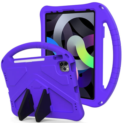 For iPad 2025 / 2022 EVA Anti Falling Tablet Protective Case with Holder(Purple) - iPad 2025 / 2022 Cases by buy2fix | Online Shopping UK | buy2fix