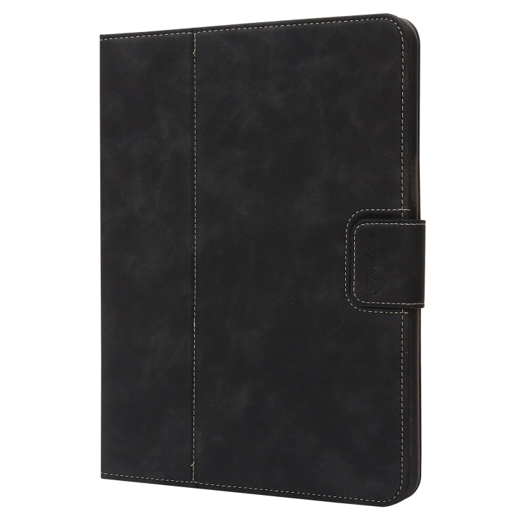 For iPad 2025 / 2022 Calf Texture Horizontal Flip Leather Tablet Case(Black) - iPad 2025 / 2022 Cases by buy2fix | Online Shopping UK | buy2fix