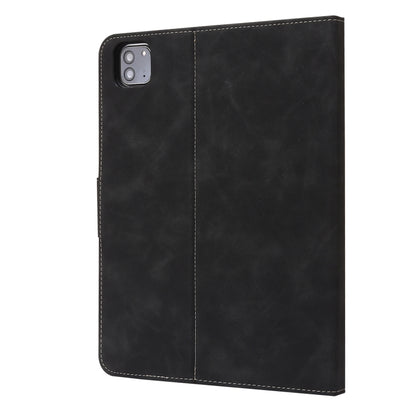 For iPad 2025 / 2022 Calf Texture Horizontal Flip Leather Tablet Case(Black) - iPad 2025 / 2022 Cases by buy2fix | Online Shopping UK | buy2fix