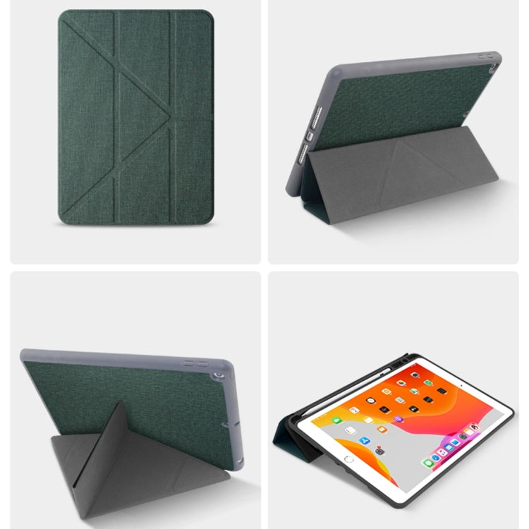 For iPad 2025 / 2022 Mutural Multi-fold Smart Leather Tablet Case(Red) - iPad 2025 / 2022 Cases by buy2fix | Online Shopping UK | buy2fix