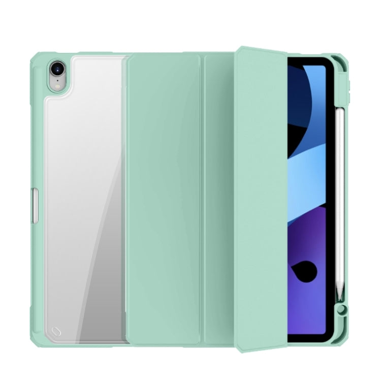 For iPad 2025 / 2022 Mutural Pinyue Series Smart Leather Tablet Case(Mint Green) by Mutural