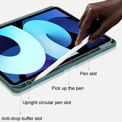 For iPad 2025 / 2022 Mutural Pinyue Series Smart Leather Tablet Case(Blue) by Mutural