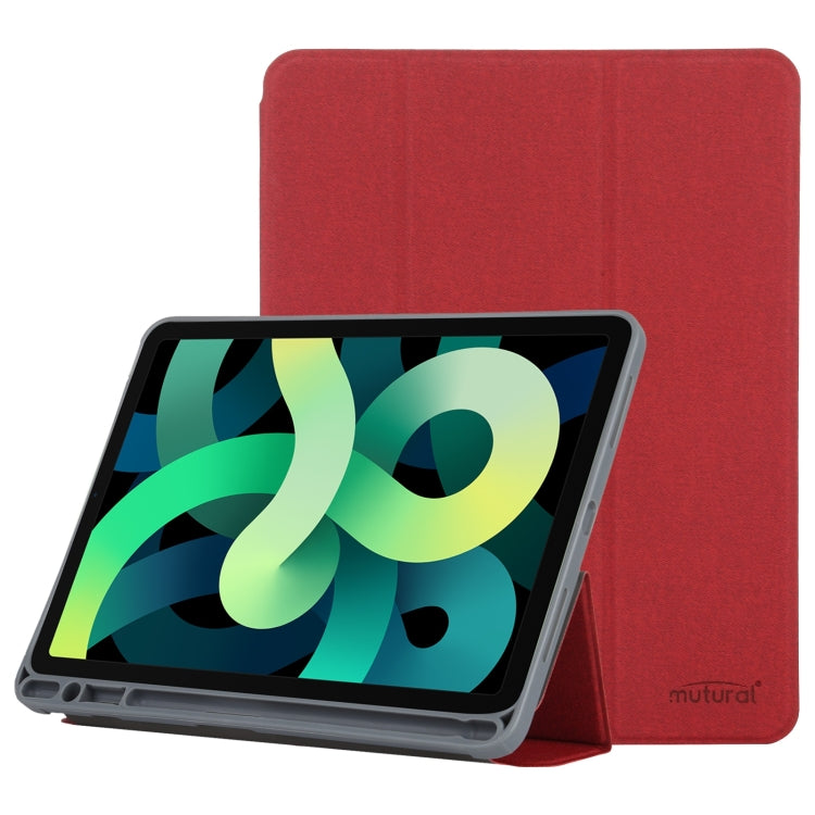 For iPad 2025 / 2022 Mutural YASHI Series Tablet Leather Smart Case(Red) - iPad 2025 / 2022 Cases by buy2fix | Online Shopping UK | buy2fix