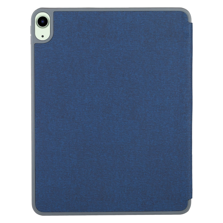 For iPad 2025 / 2022 Mutural YASHI Series Tablet Leather Smart Case(Blue) - iPad 2025 / 2022 Cases by buy2fix | Online Shopping UK | buy2fix