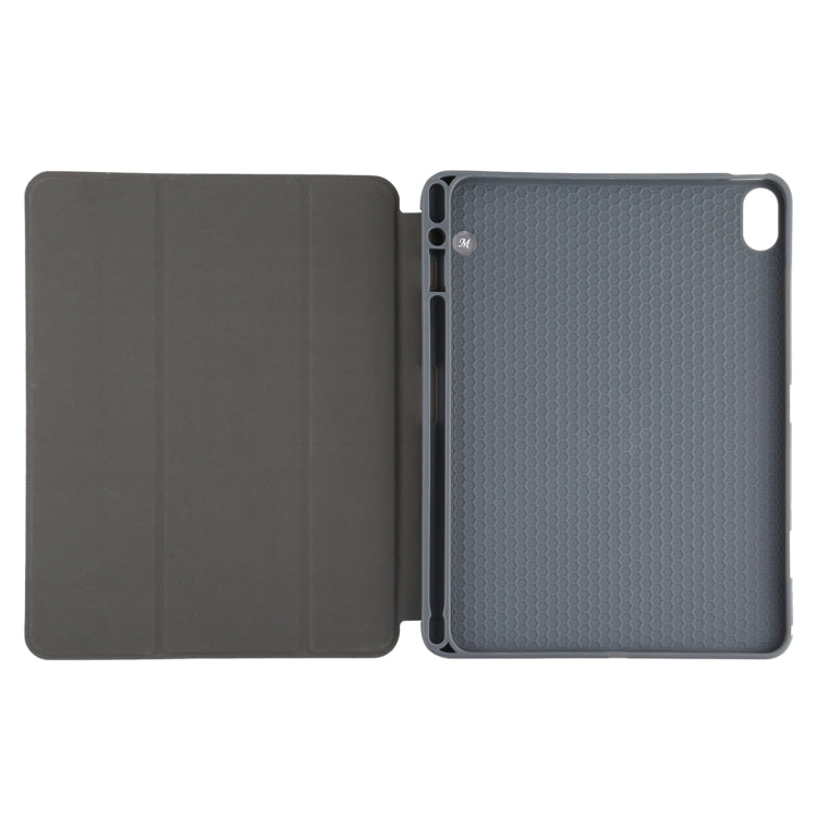 For iPad 2025 / 2022 Mutural YASHI Series Tablet Leather Smart Case(Blue) - iPad 2025 / 2022 Cases by buy2fix | Online Shopping UK | buy2fix