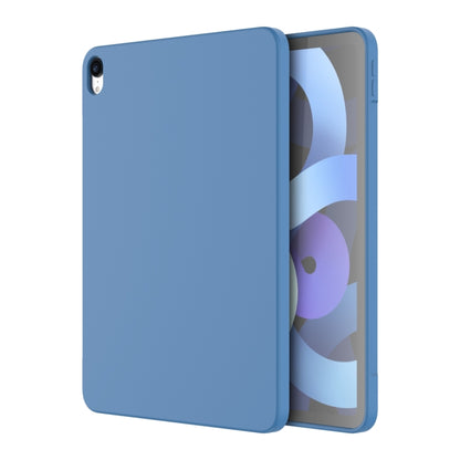 For iPad 2025 / 2022 Mutural Silicone Microfiber Tablet Case(Light Blu) - iPad 2025 / 2022 Cases by buy2fix | Online Shopping UK | buy2fix