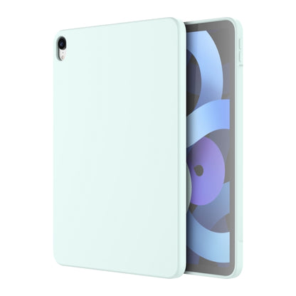 For iPad 2025 / 2022 Mutural Silicone Microfiber Tablet Case(Sky Blue) - iPad 2025 / 2022 Cases by buy2fix | Online Shopping UK | buy2fix