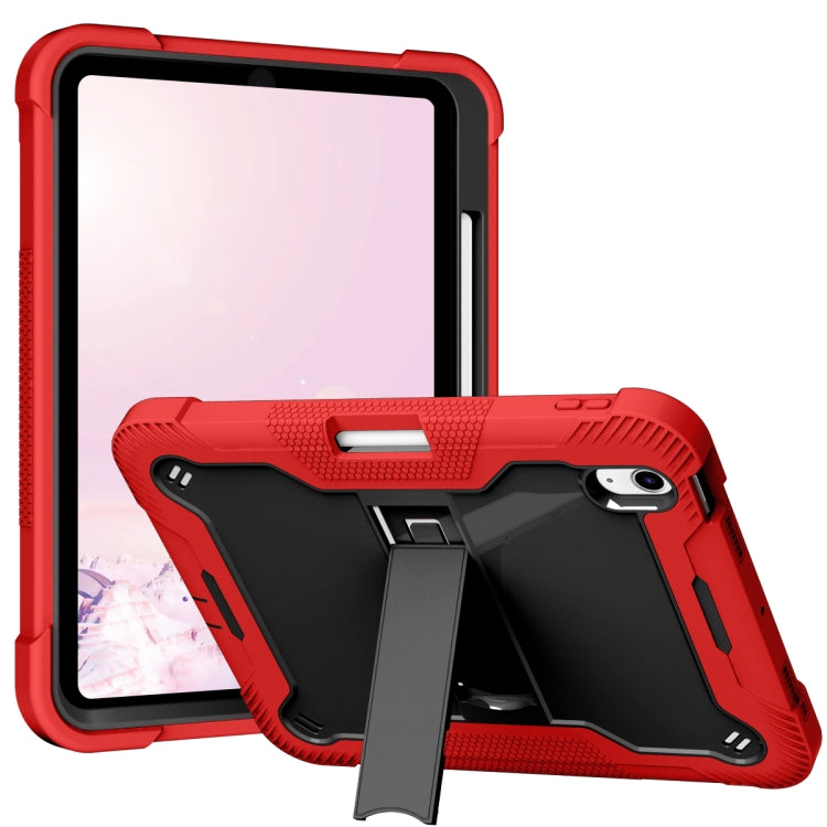 For iPad 2025 / 2022 Silicone + PC Shockproof Tablet Case(Red+Black) - iPad 2025 / 2022 Cases by buy2fix | Online Shopping UK | buy2fix