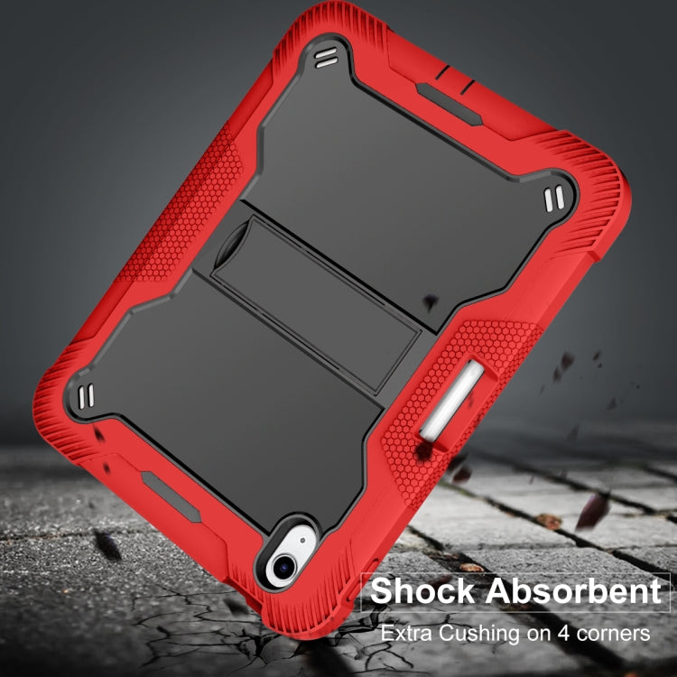 For iPad 2025 / 2022 Silicone + PC Shockproof Tablet Case(Red+Black) - iPad 2025 / 2022 Cases by buy2fix | Online Shopping UK | buy2fix