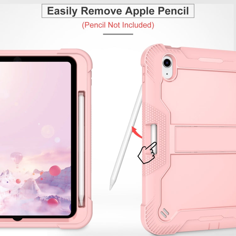 For iPad 2025 / 2022 Silicone + PC Shockproof Tablet Case(Rose Gold) - iPad 2025 / 2022 Cases by buy2fix | Online Shopping UK | buy2fix
